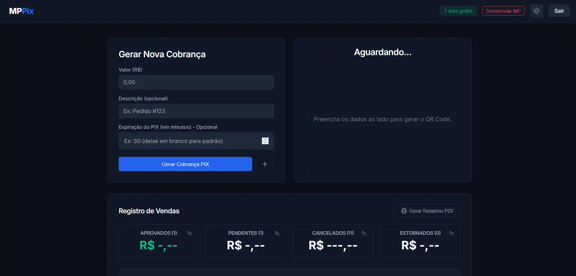 Dashboard MPPix