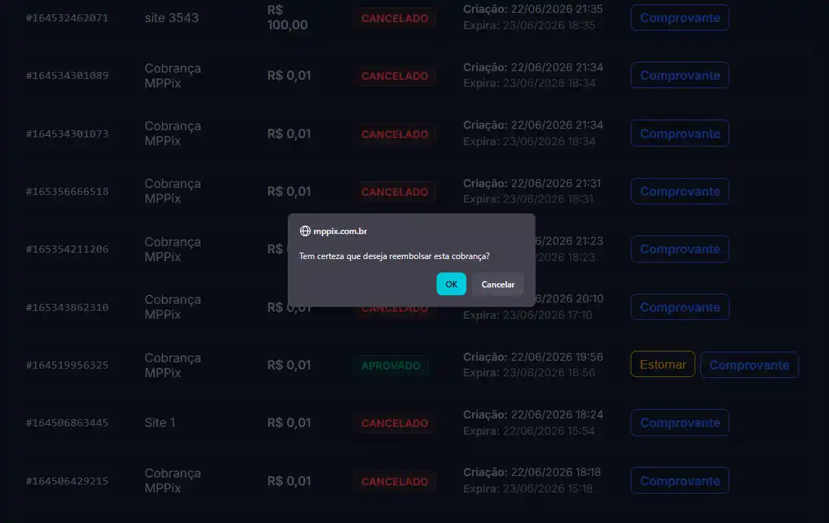 Configurações MPPix